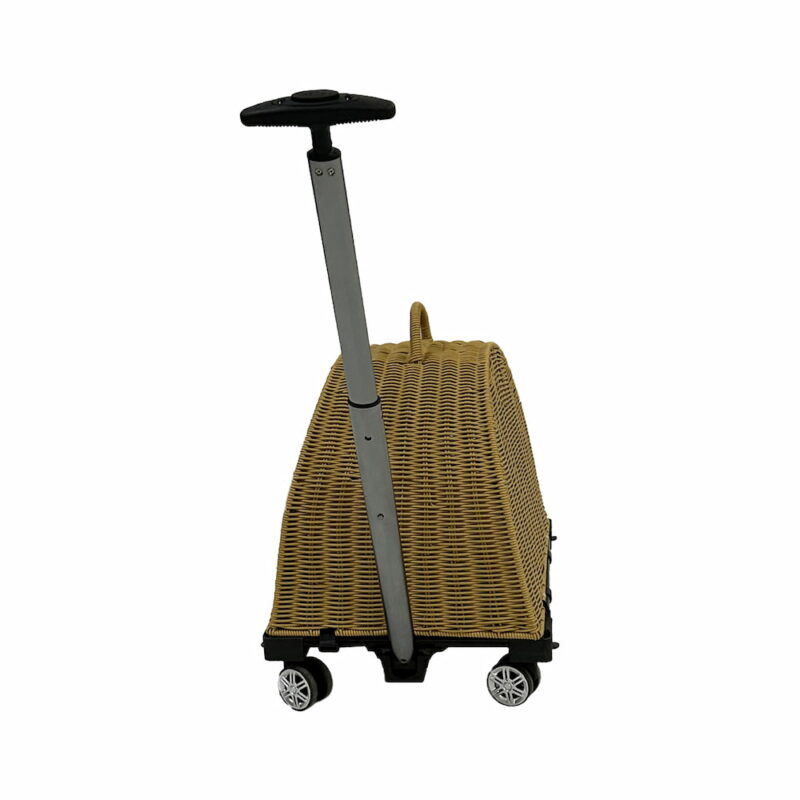 Pet Carrier, Hand woven Pet Bag Travel Suitcase - Image 4