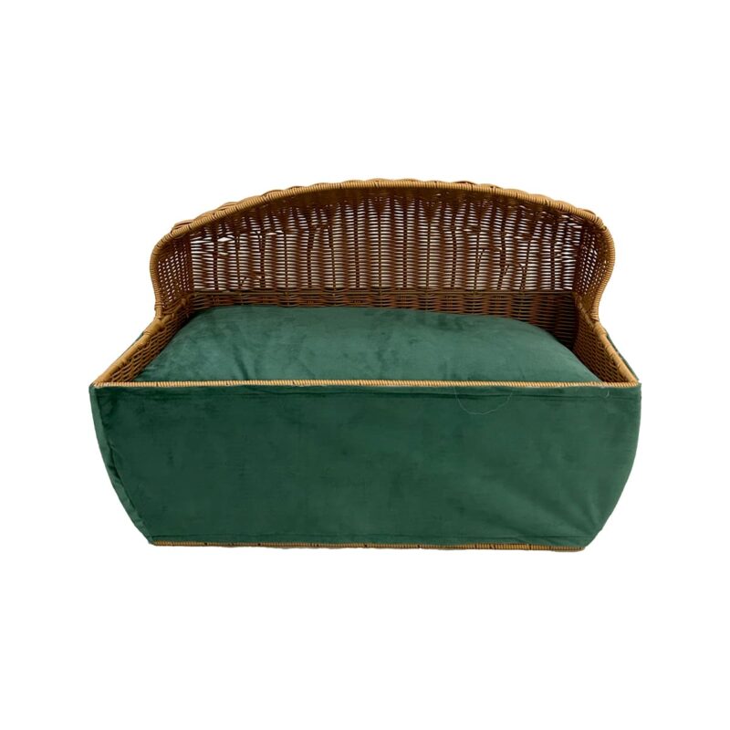 Cotton rattan pet beds for cats and dogs - Image 3