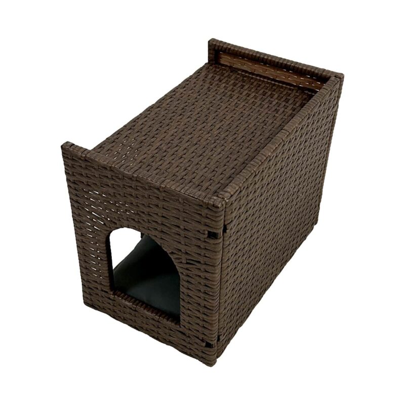 Rattan cat kennel for Wholesale - Image 4