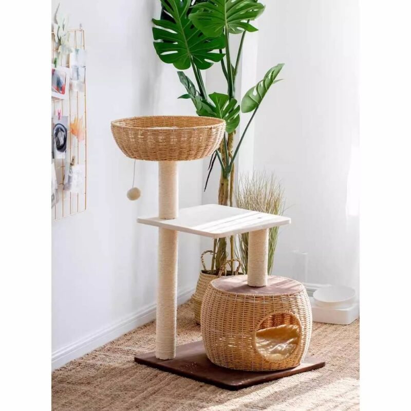 Indoor cat trees house for small spaces - Image 3
