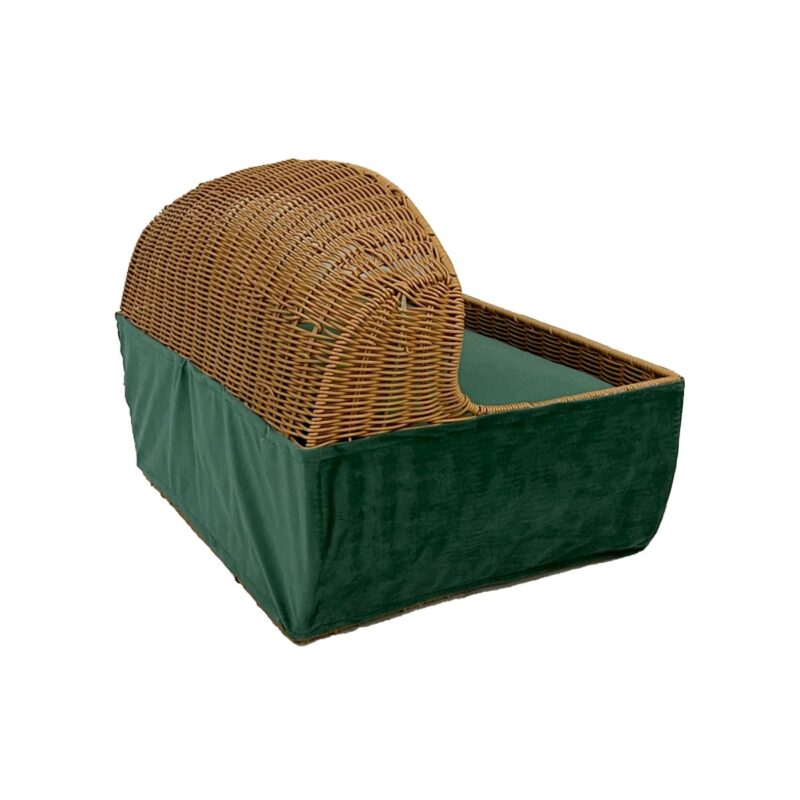 Cotton rattan pet beds for cats and dogs - Image 4