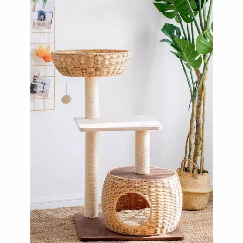 Indoor cat trees house for small spaces - Image 4