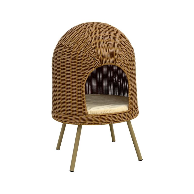 Unique elevated cat bed