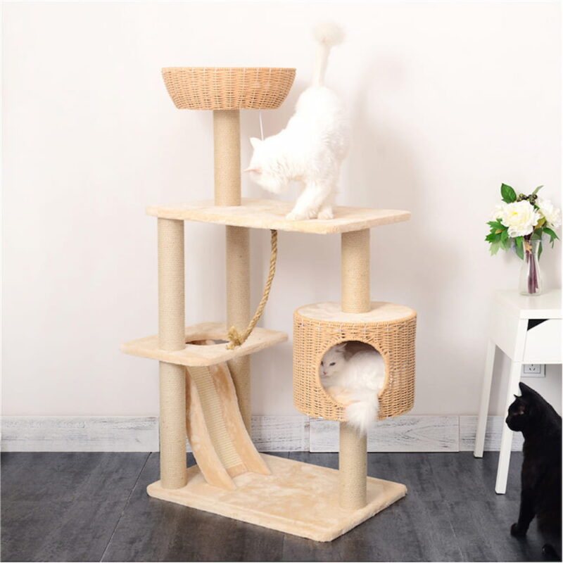 Large cat tree tower,cat tree scratching post - Image 2