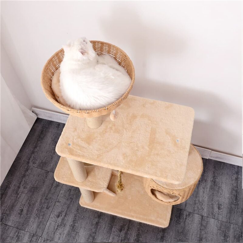 Large cat tree tower,cat tree scratching post - Image 4