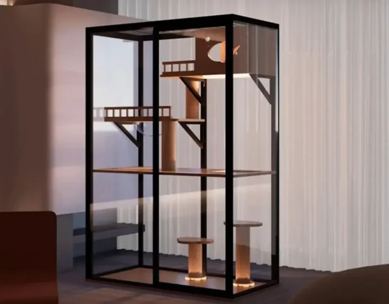 Luxury Glass House for cat - Image 4